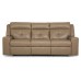 Trundle Power Reclining Leather Sofa or Set with Power Tilt Headrest